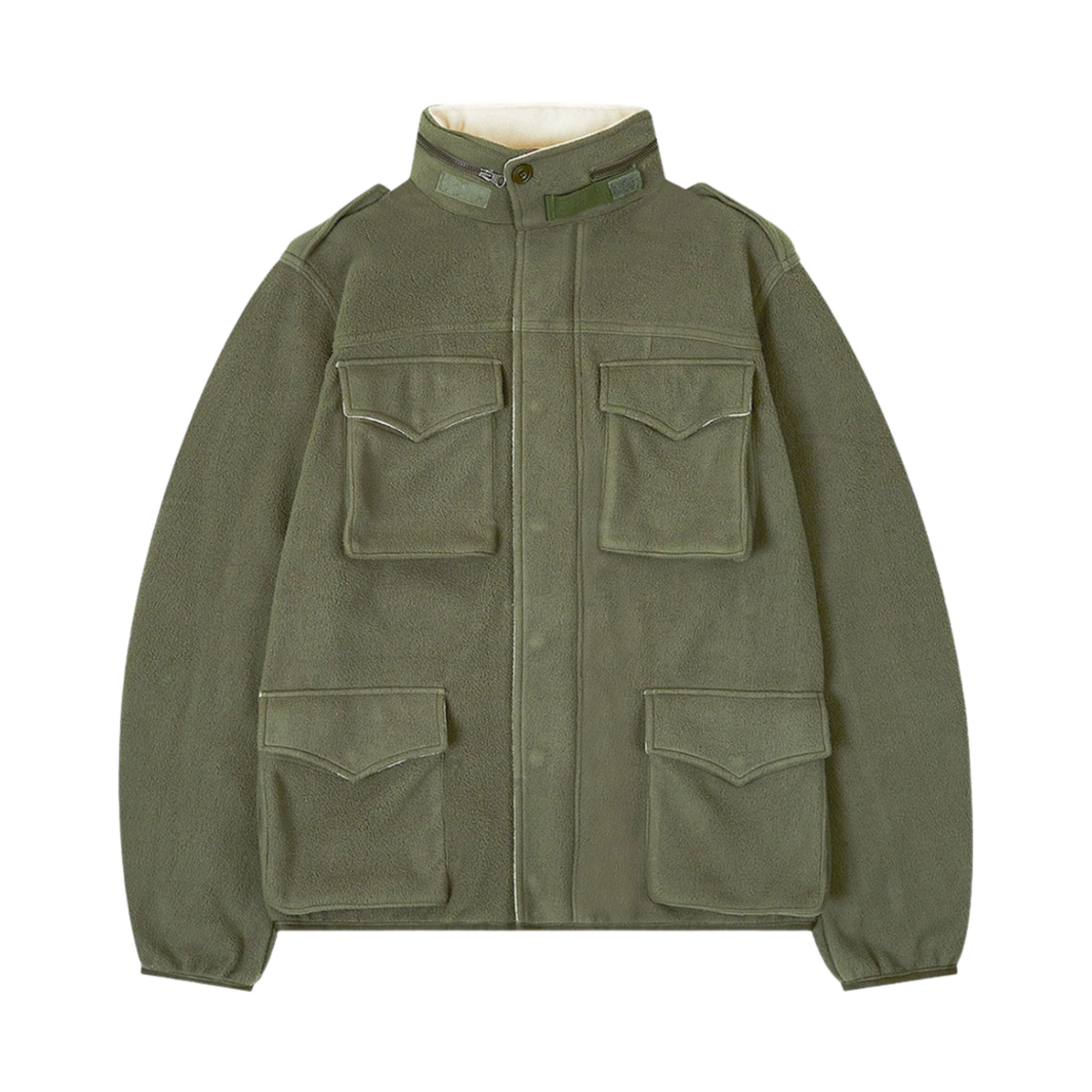 saf00371 Safarispot Fleece Millitary Hoodie Jacket