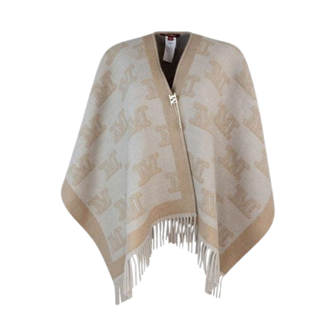 FRINESTD-006 (W) Max Mara Studio Frinestd Wool Cape Beige