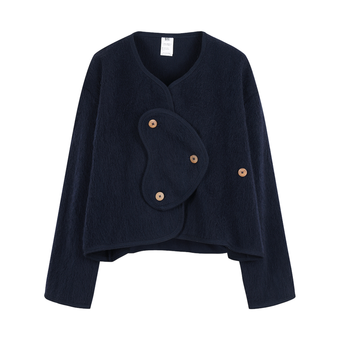 KW4DJABBR02NY Baserange Women Jaw Jacket Navy - 24FW