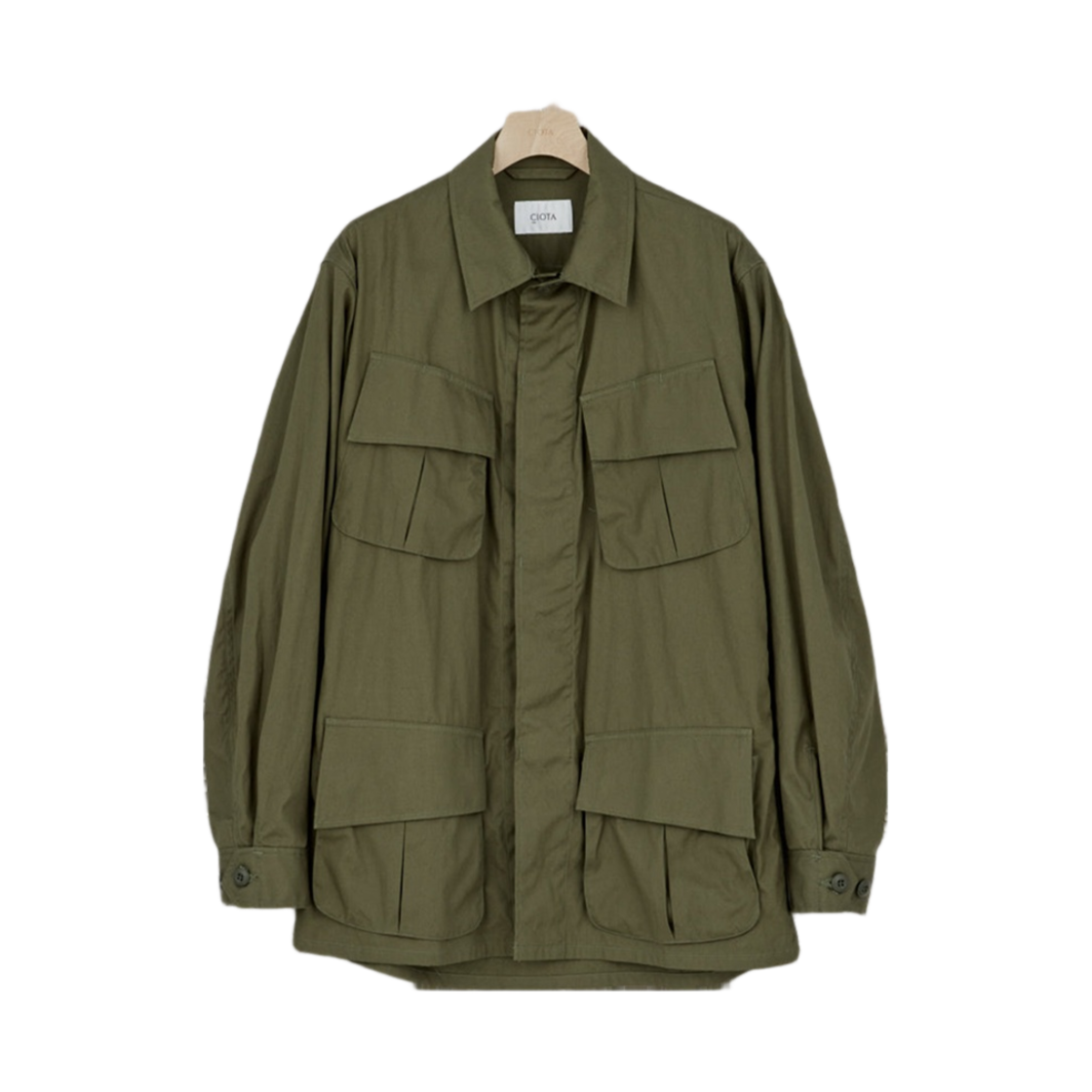 JKLM-116M Ciota Jungle Fatigue Jacket Olive