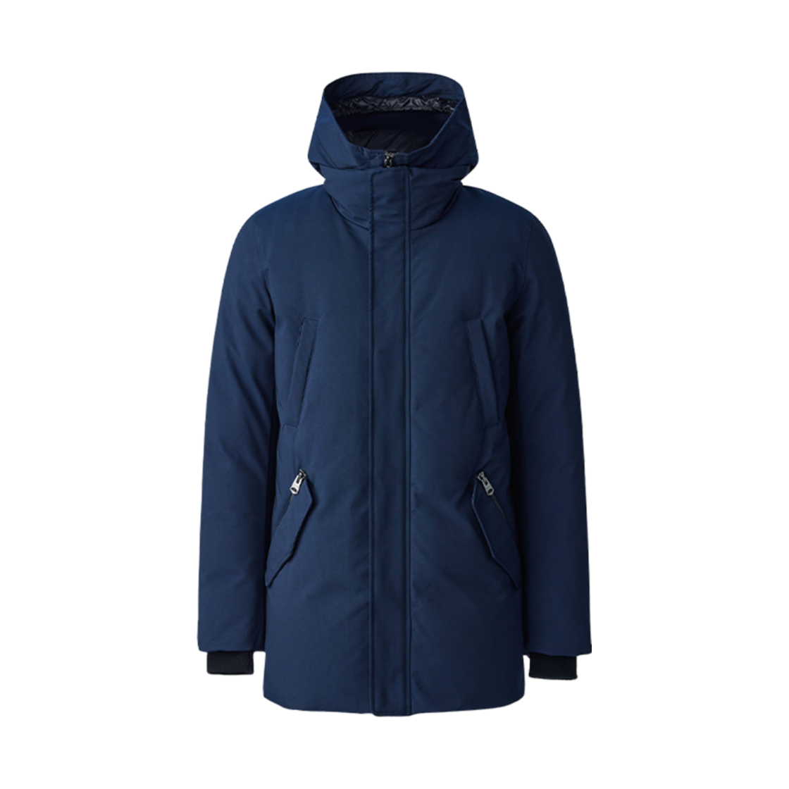 맥카지 에드워드 투인원 다운 코트 리무버블 후드 빕 네이비(Mackage Edward 2-In-1 Down Coat With Removable Hooded Bib Navy)