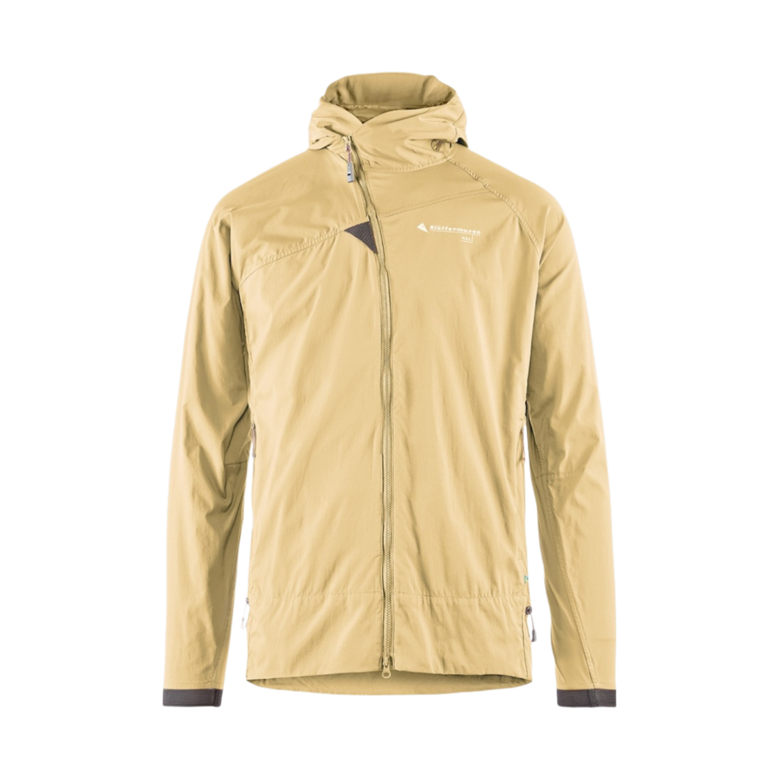 10652M11-135 Klattermusen Nal Hooded Windbreaker Jacket Chaya Sand