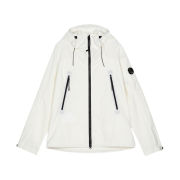C.P. Company Hood Windbreaker Jacket White - 25SS