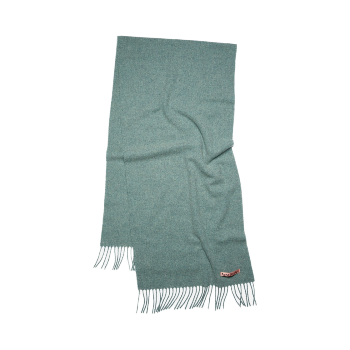 아크네 스튜디오 캐나다 내로우 뉴 울 머플러 더스티 그린 멜란지(Acne Studios Canada Narrow New Wool Muffler Dusty Green Melange)