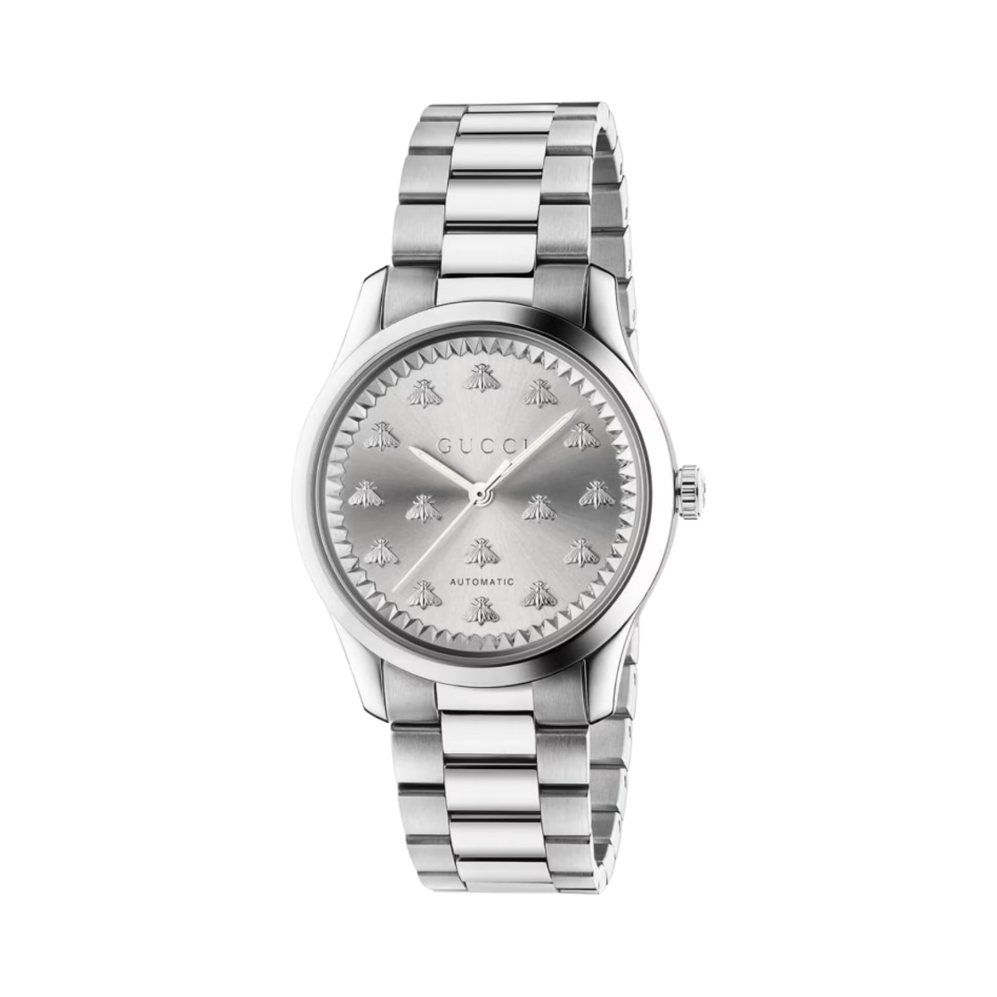 YA1264190 Gucci G-Timeless Quartz 38mm Stainless Steel Silver