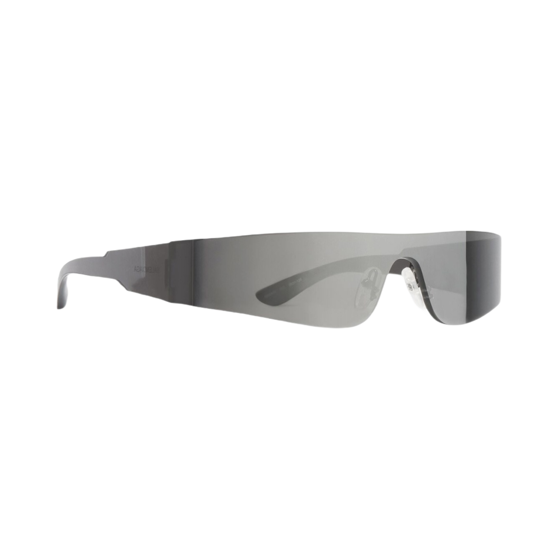 발렌시아가 모노 렉탱글 선글라스 실버(Balenciaga Mono Rectangle Sunglasses Silver) - 2