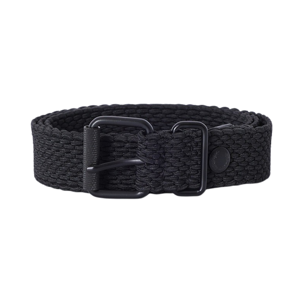 CFPU2438408-102 Fred Perry Woven Belt Black