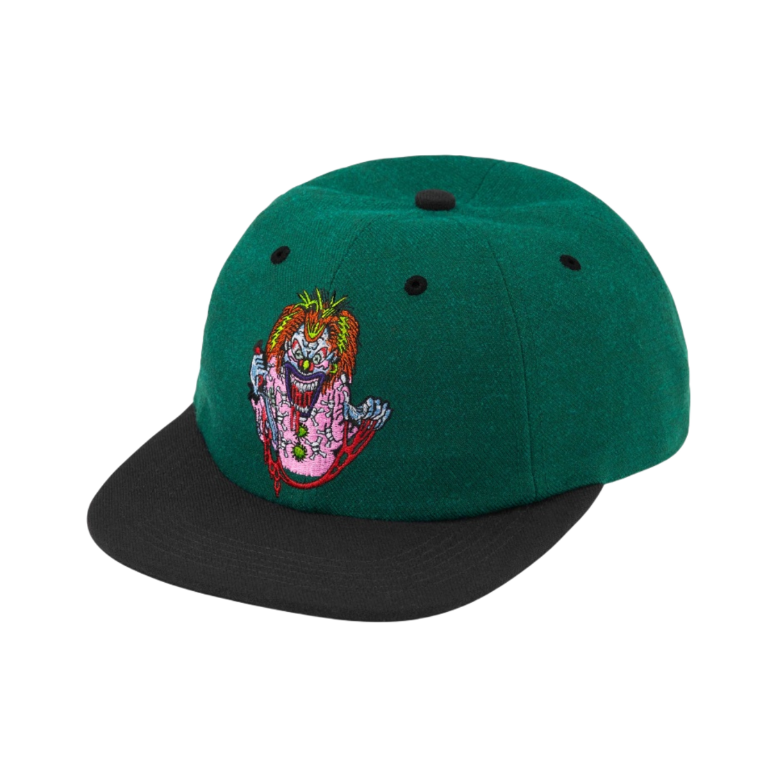 - Supreme Clown 6-Panel Green - 24SS