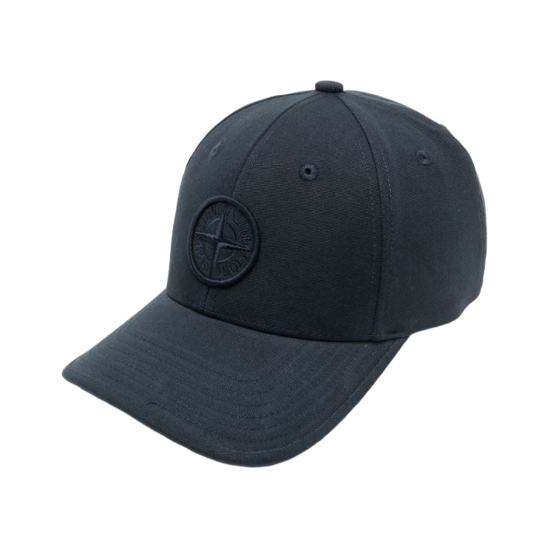 101691265-A0020 (Kids) Stone Island 91265 Logo Ball Cap Navy Blue - 23SS