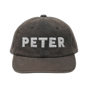 My Name is Peter 6-Panel Peter Cap Charcoal