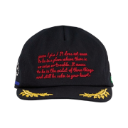 Peaceminusone 5 Panel Ball Cap #3 Black