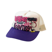 Kapital Working Hero Track Cap Kinari Purple