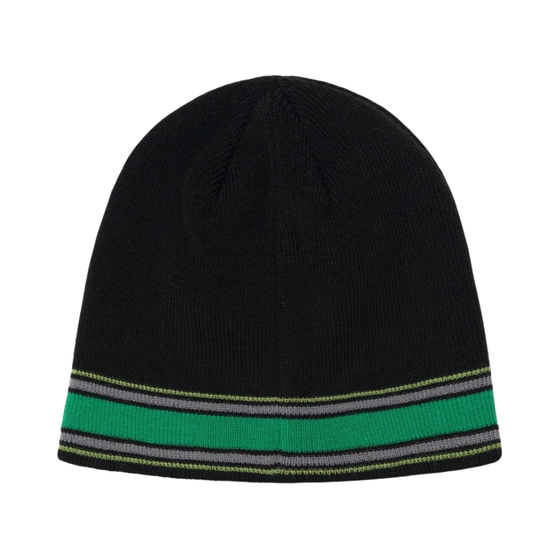 스투시 스트라이프 인터네셔널 스컬 캡 블랙(Stussy Striped Int'L Skull Cap Black) - 2