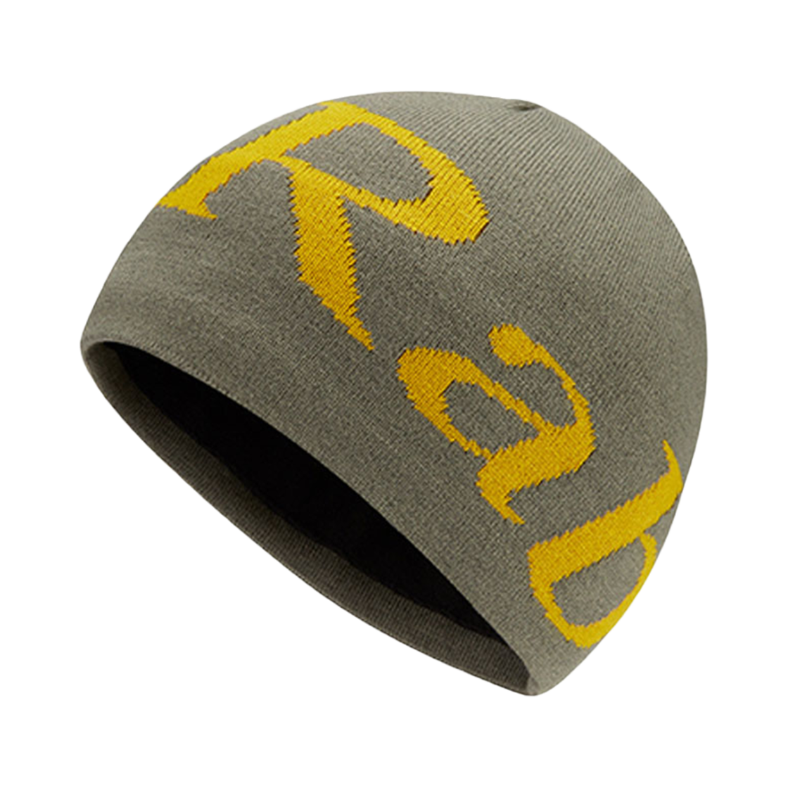 RABQAB390LSAONE Rab Logo Beanie Light Khaki/Sahara