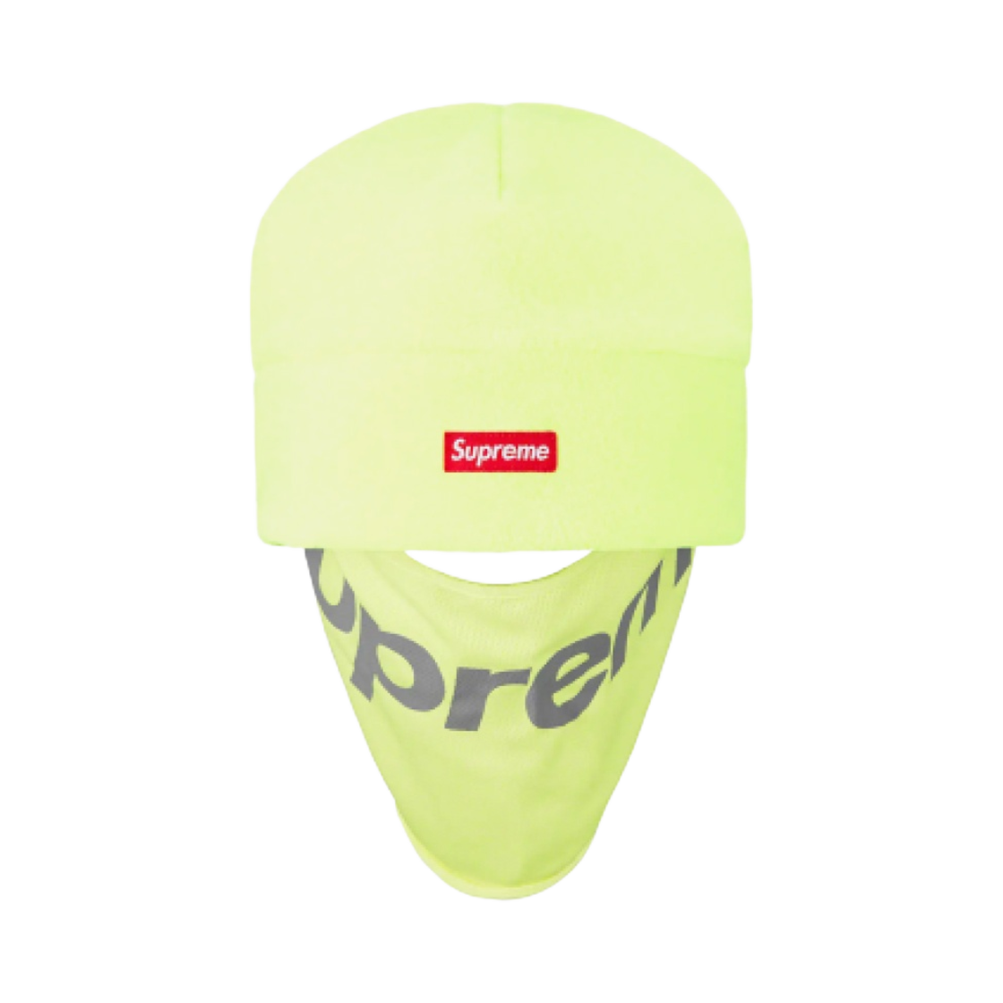 슈프림 폴라텍 페이스 마스크 비니 라임 - 22FW(Supreme Polartec Facemask Beanie Lime - 22FW) - 1