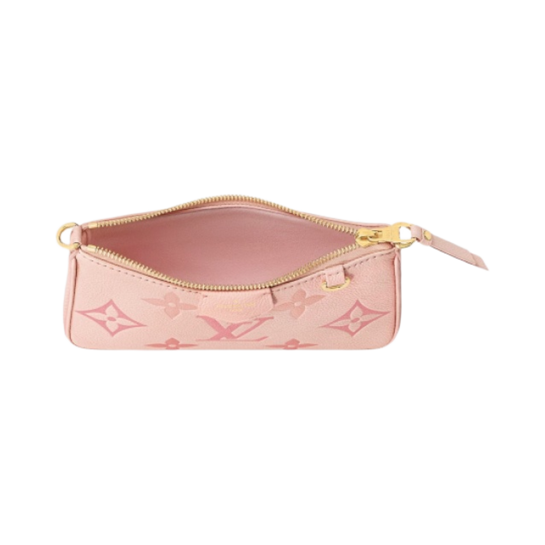 루이비통 이지 파우치 온 스트랩 모노그램 앙프렝뜨 그라디언트 핑크(Louis Vuitton Easy Pouch On Strap Monogram Empreinte Gradient Pink) - 4