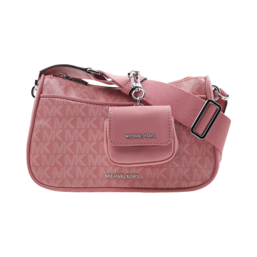 32S3SJ6C8V664 Michael Kors Jet Set Monogram Crossbody Bag Primrose