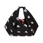 Sou Sou Chita Cotton 20/20 Odayaka Shopping Bag Black