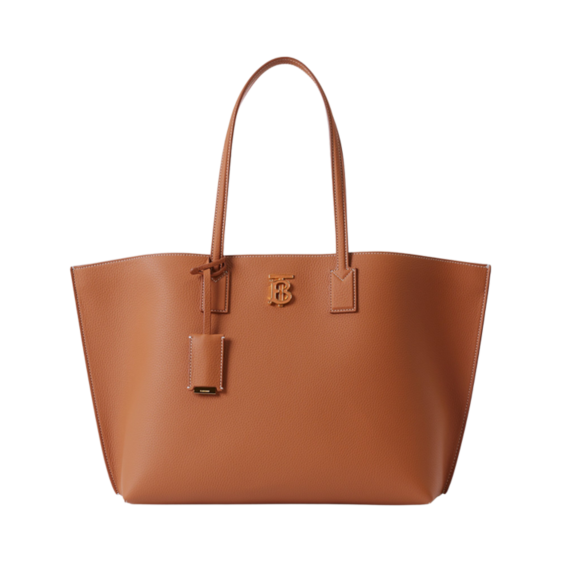 버버리 모노그램 모티프 미디움 토트 웜 러셋 브라운(Burberry Monogram Motif Medium Tote Warm Russet Brown) - 1