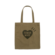 Human Made Book Tote Olive Drab