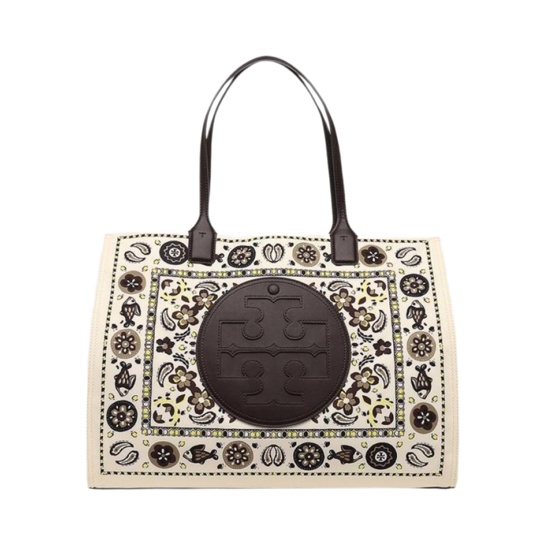 토리버치 엘라 프린티드 토트백 뉴 아이보리 파이시즈 드림(Tory Burch Ella Printed Tote Bag New Ivory Pisces Dream) - 1