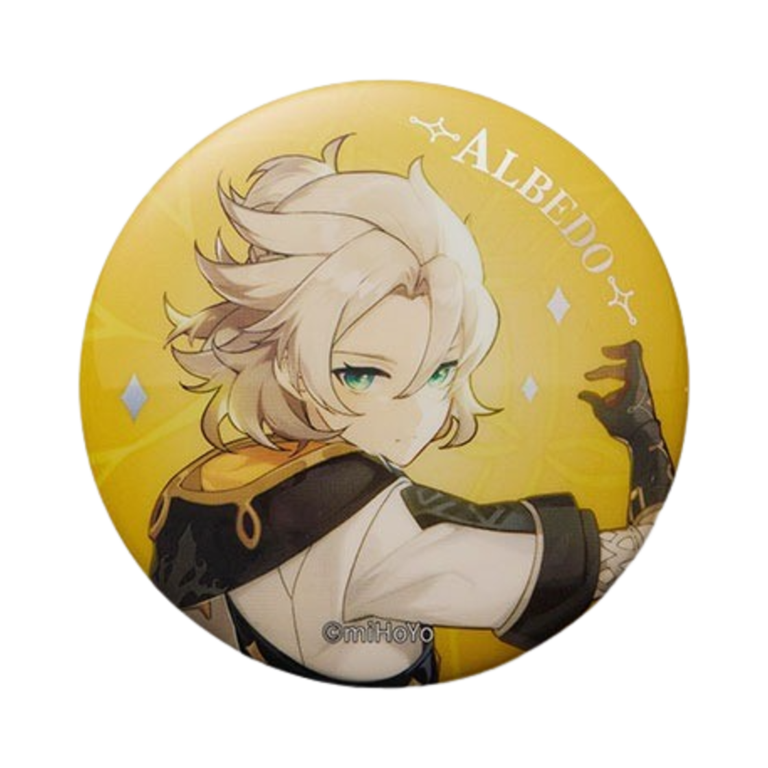 원신 캔뱃지 아트 테마 심비의 숨결 알베도(Genshin Badge Character Art Theme Secretum Secretorum Albedo)