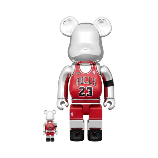Bearbrick Michael Jordan 1998 Last Shot 100% & 400% Set