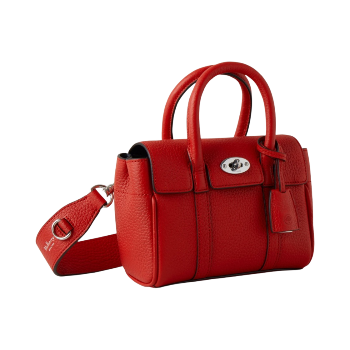 멀버리 헤비 그레인 미니 베이스워터 랭커스터 레드(Mulberry Heavy Grain Mini Bayswater Lancaster Red) - 2