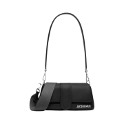 Jacquemus Le Petit Bambimou Nylon Mini Puffed Nylon Bag Black