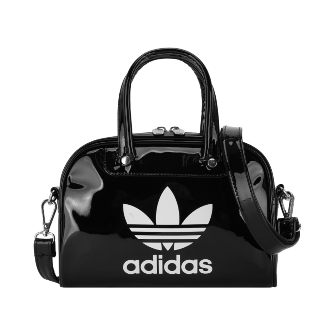 아디다스 아디컬러 미니 볼링 백 블랙 화이트(Adidas Adicolor Mini Bowling Bag Black White)