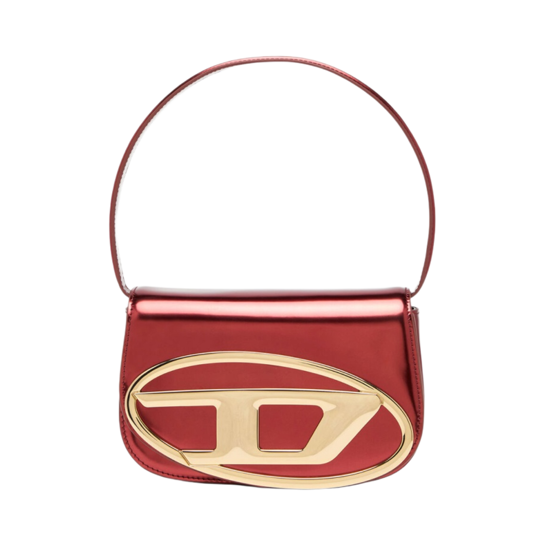 디젤 Cl-1DR 레더 숄더백 버건디(Diesel Cl-1DR Leather Shoulder Bag Burgundy) - 1