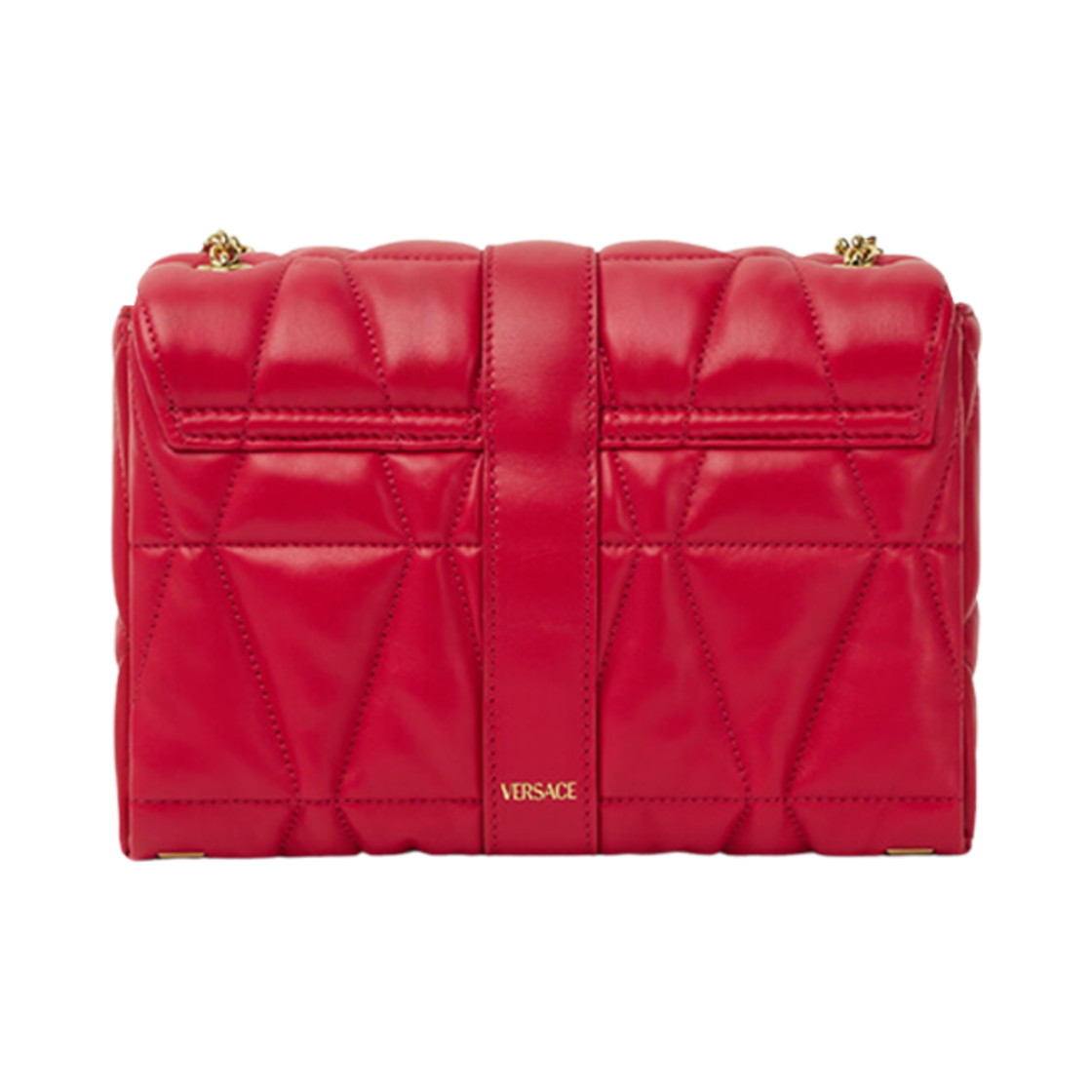 베르사체 클레이오 퀼티드 숄더백 레드(Versace Kleio Quilted Shoulder Bag Red) - 2