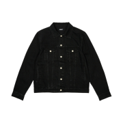Palace Type P Jacket Black Stone Wash - 24SS