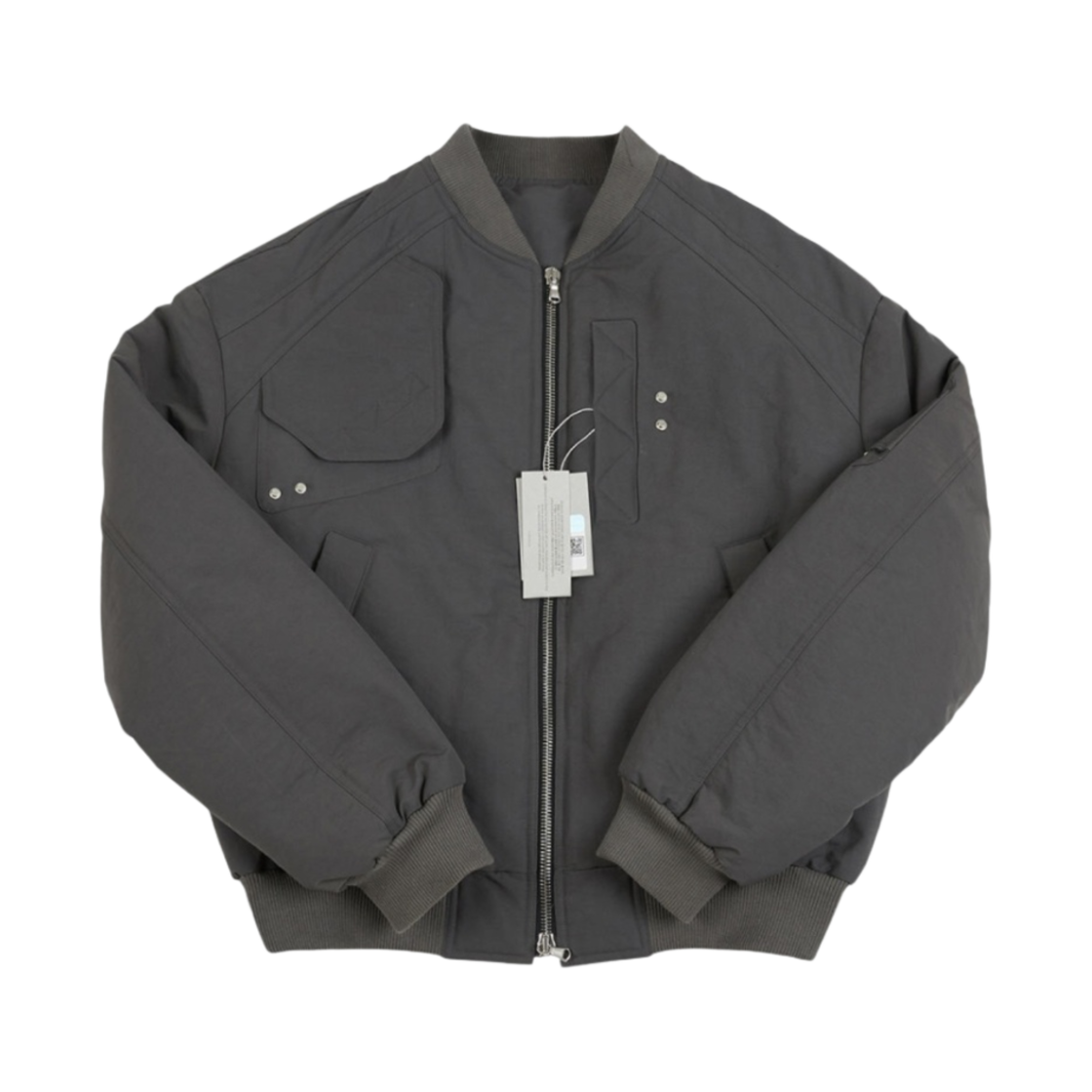 언더마이카 아바벨 멀티 플랩 오버사이즈 봄버 발삼 그린 - 22SS(Undermycar Ababell Multi Flap Oversized Bomber Balsam Green - 22SS)