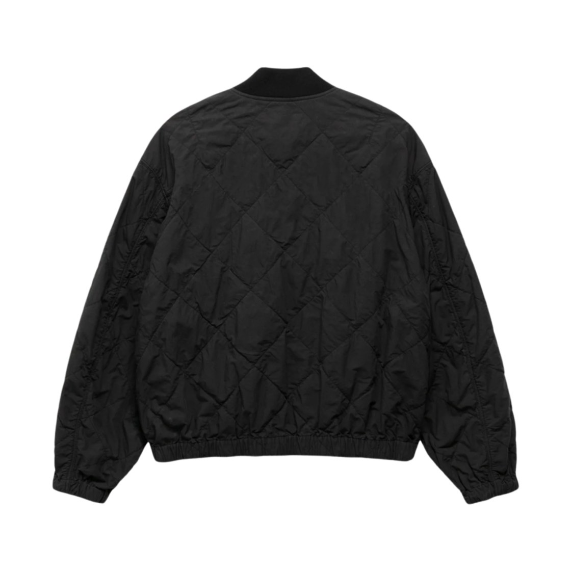 스투시 라이트웨이트 코튼 봄버 블랙(Stussy Lightweight Cotton Bomber Black) - 2