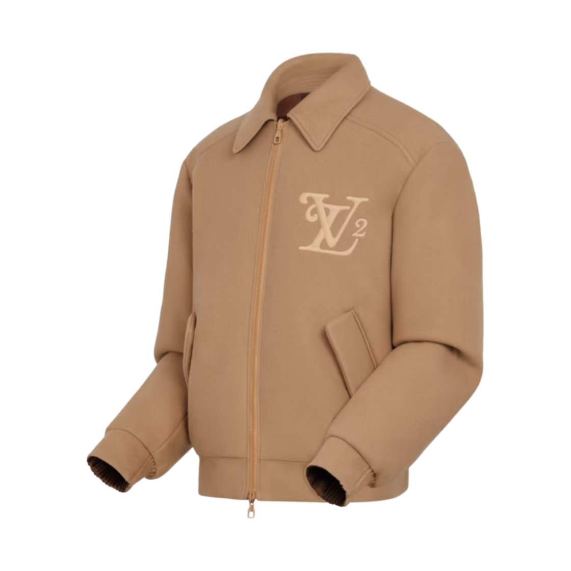 루이비통 x 니고 리버시블 자이언트 다미에 봄버 카멜(Louis Vuitton x Nigo Reversible Giant Damier Bomber Camel) - 2