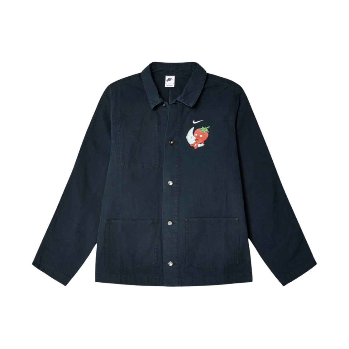 나이키 x 카우스 x 스카이 하이 팜 워크웨어 초어 코트 블랙(Nike x Kaws x Sky High Farm Workwear Chore Coat Black) - 2
