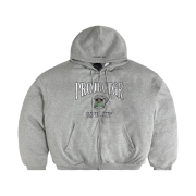 Project G/R Reversible Hooded Puffer Jacket Grey