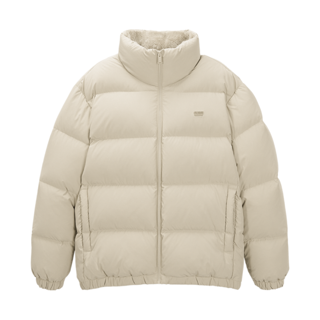 MO4W9891-BEG Guess New Basic Puffer Beige