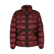 C.P. Company D.D. Shell Concealable Hood Down Jacket Ketchup Red - 23FW