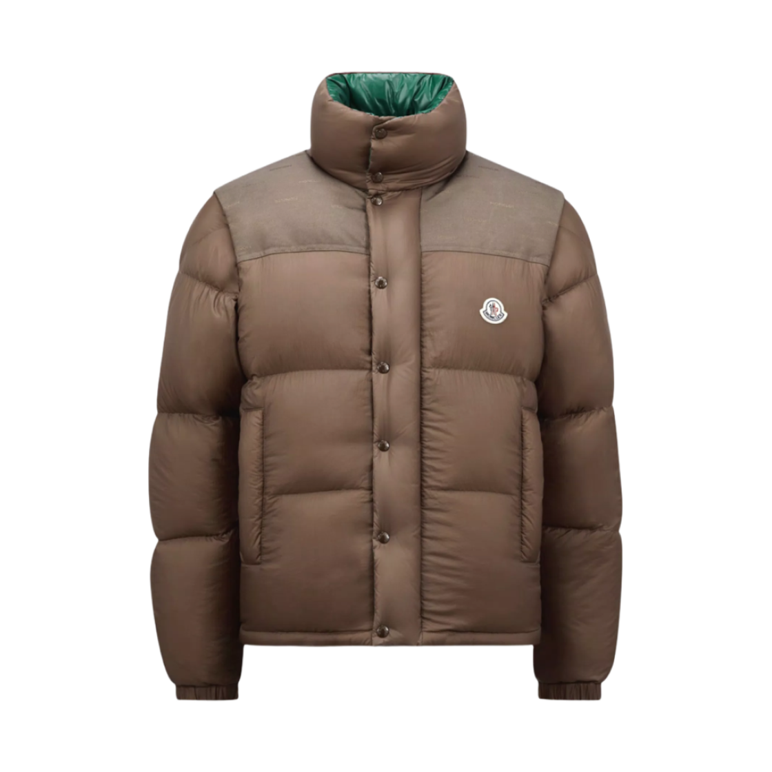 J2-091-1A00211-5985T-263 Moncler Verone Reversible Short Down Jacket Brown - 24FW
