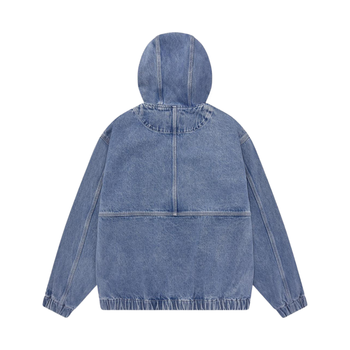 커버낫 데님 후디 자켓 블루(Covernat Denim Hoodie Jacket Blue) - 2