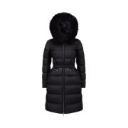 (W) Moncler Boedic Long Down Jacket Black - 24FW