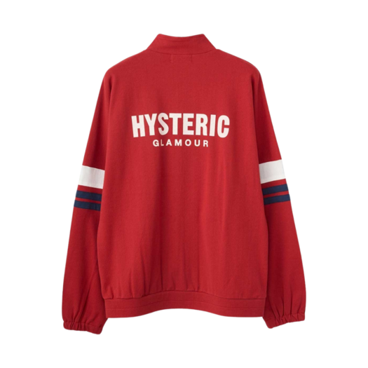 히스테릭 글래머 HG 팀 로고 트랙 자켓 레드 | Hysteric Glamour | KREAM