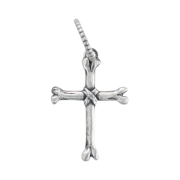 [프리오더] Polyteru 925 Silver Pendant Cross Bone