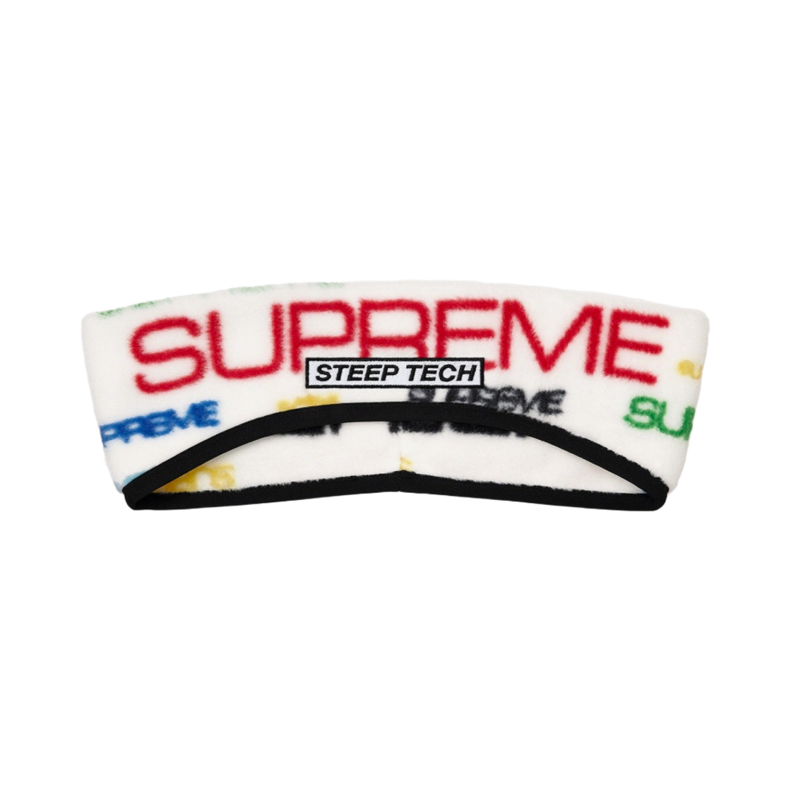 슈프림 x 노스페이스 스팁 테크 헤드밴드 화이트 - 21FW