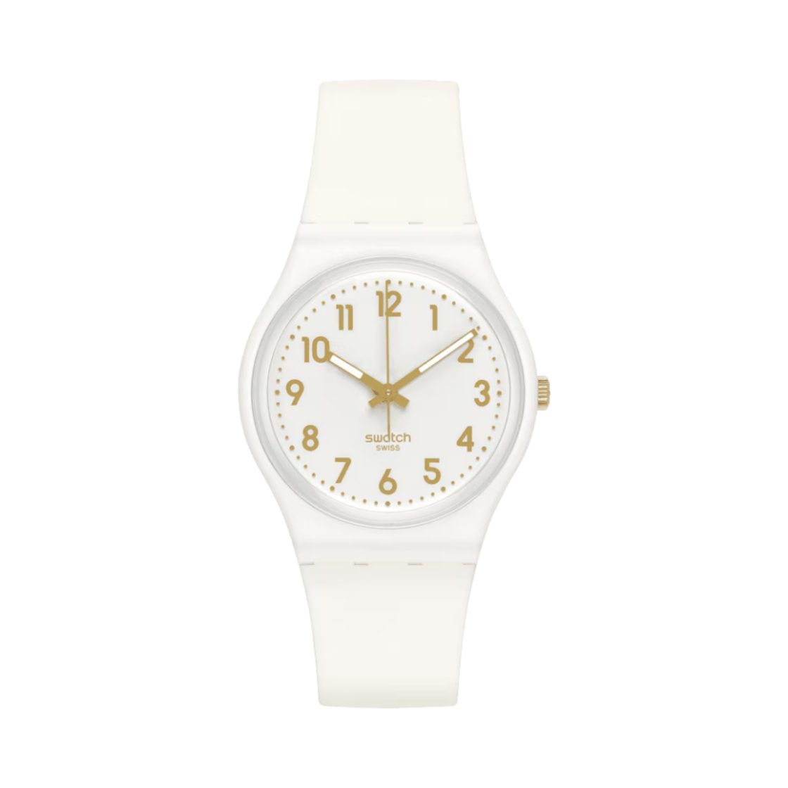 스와치 화이트 비숍 쿼츠 화이트(Swatch White Bishop Quartz White)