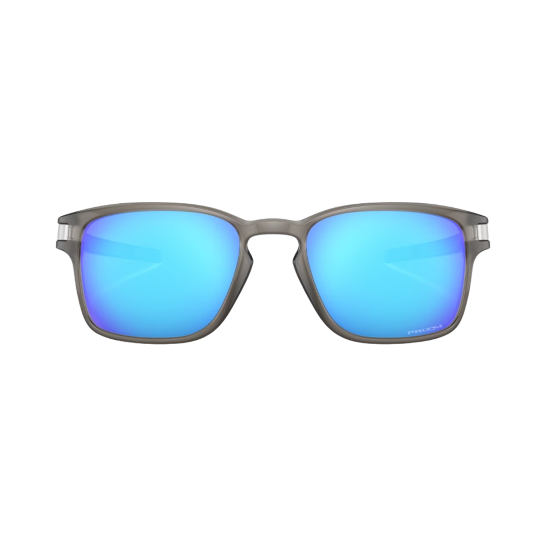 오클리 래치 스퀘어 매트 그레이 잉크 프레임 프리즘 사파이어 렌즈 로우 브릿지 핏(Oakley Latch Square Matte Grey Ink Frame Prizm Sapphire Lenses Low Bridge Fit) - 2