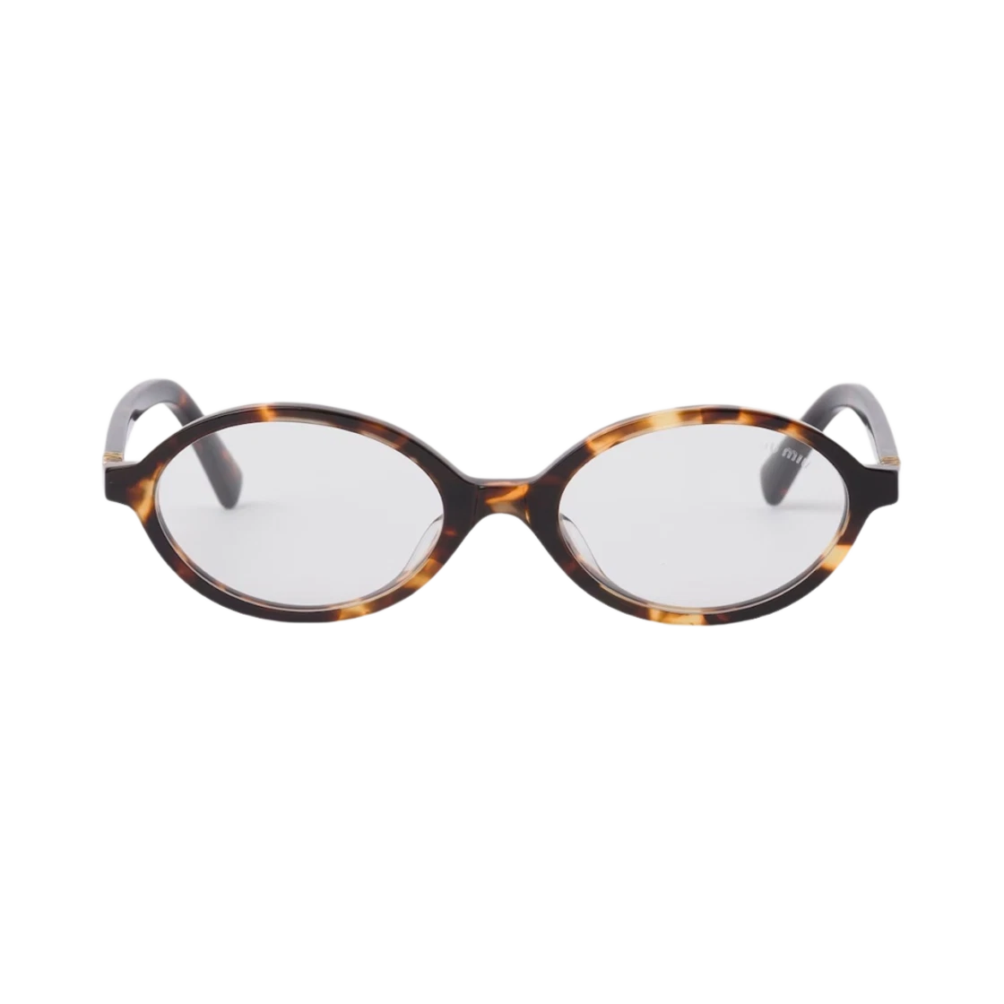 Miu Miu (W) Miu Miu Regard sunglasses Blue Lenses Honey Tortoiseshell Acetate Alternative fit · ONE SIZE