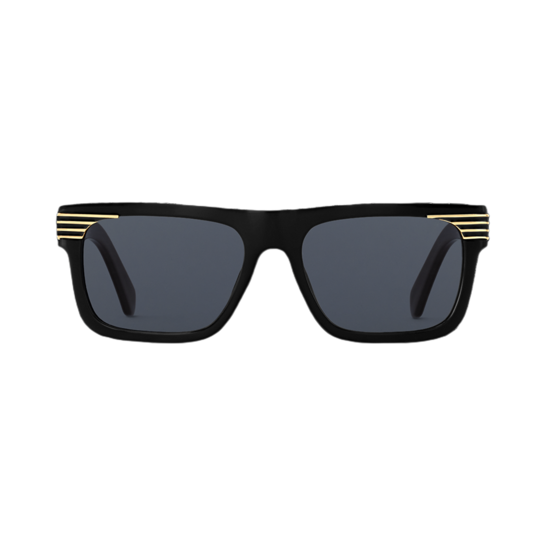 루이비통 LV 슬라이드 스퀘어 선글라스 블랙(Louis Vuitton LV Slide Square Sunglasses Black) - 1